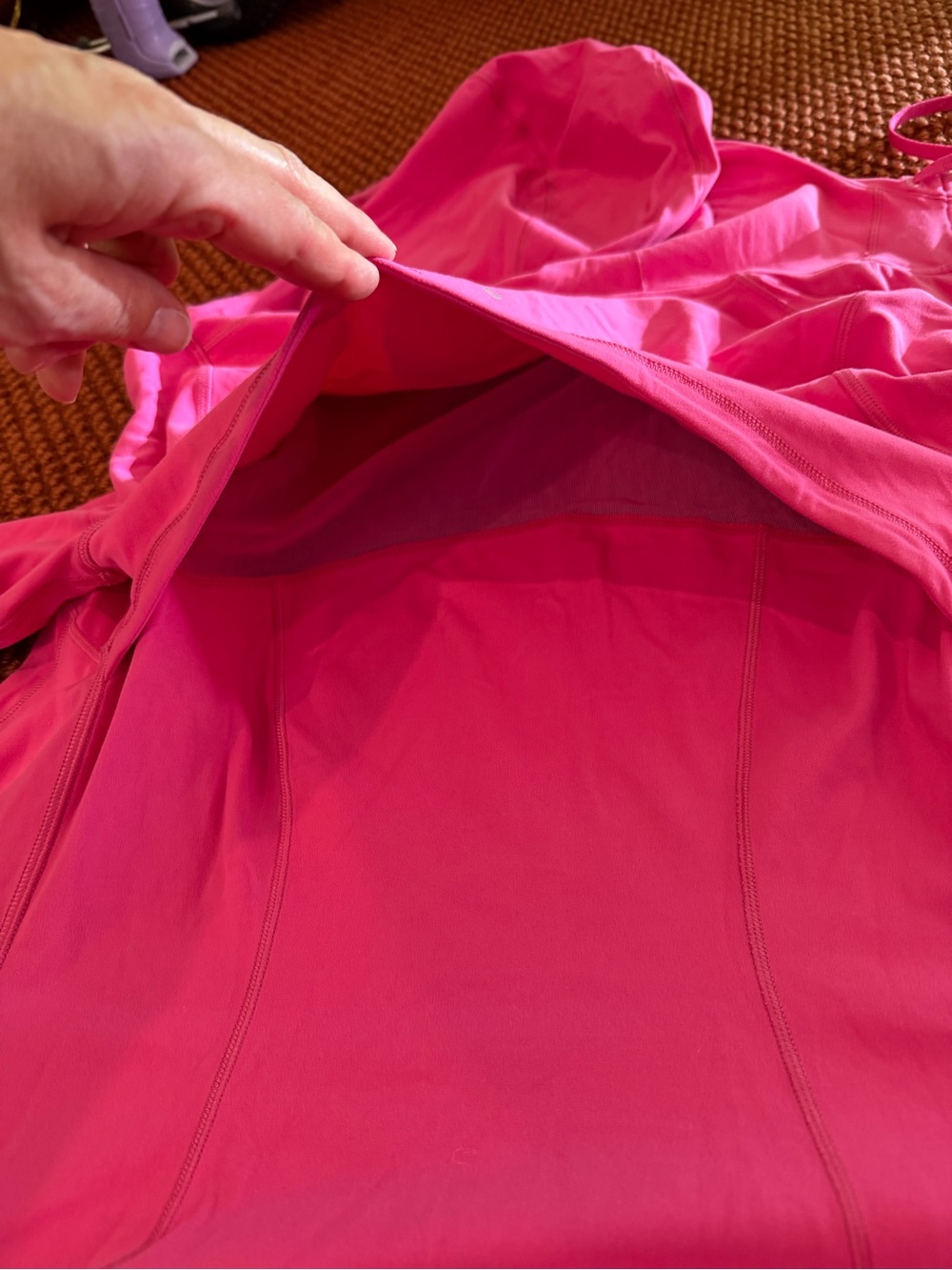 Lululemon Pink Zip-Up Hoodie Jacket - Picture 9 of 11